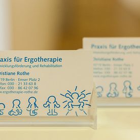 Praxis für Ergotherapie Christiane Rothe - Praxis Berlin Wilmersdorf Visitenkarte
