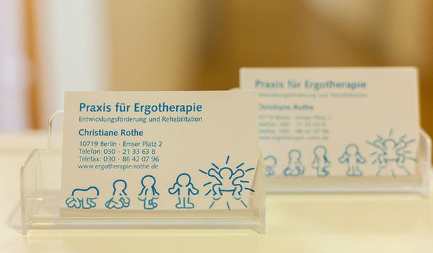 Praxis für Ergotherapie Christiane Rothe - Praxis Berlin Wilmersdorf Visitenkarte